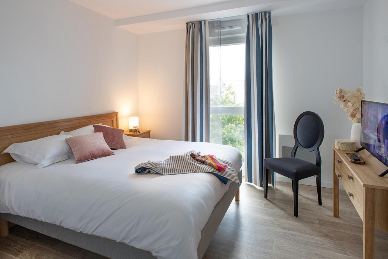 Domitys Les Gavottes Aparthotel แก็งแปร์ ภายนอก รูปภาพ